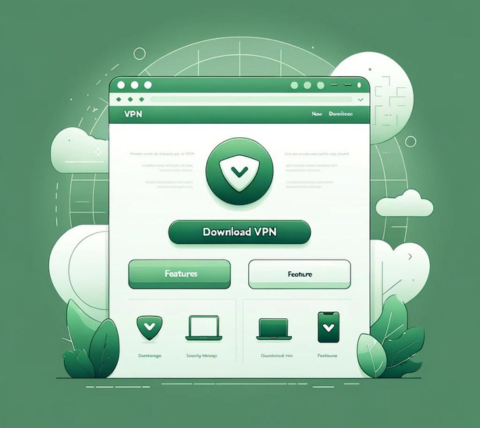 Green VPN for China connection step 1: tap the button to connect to the VPN